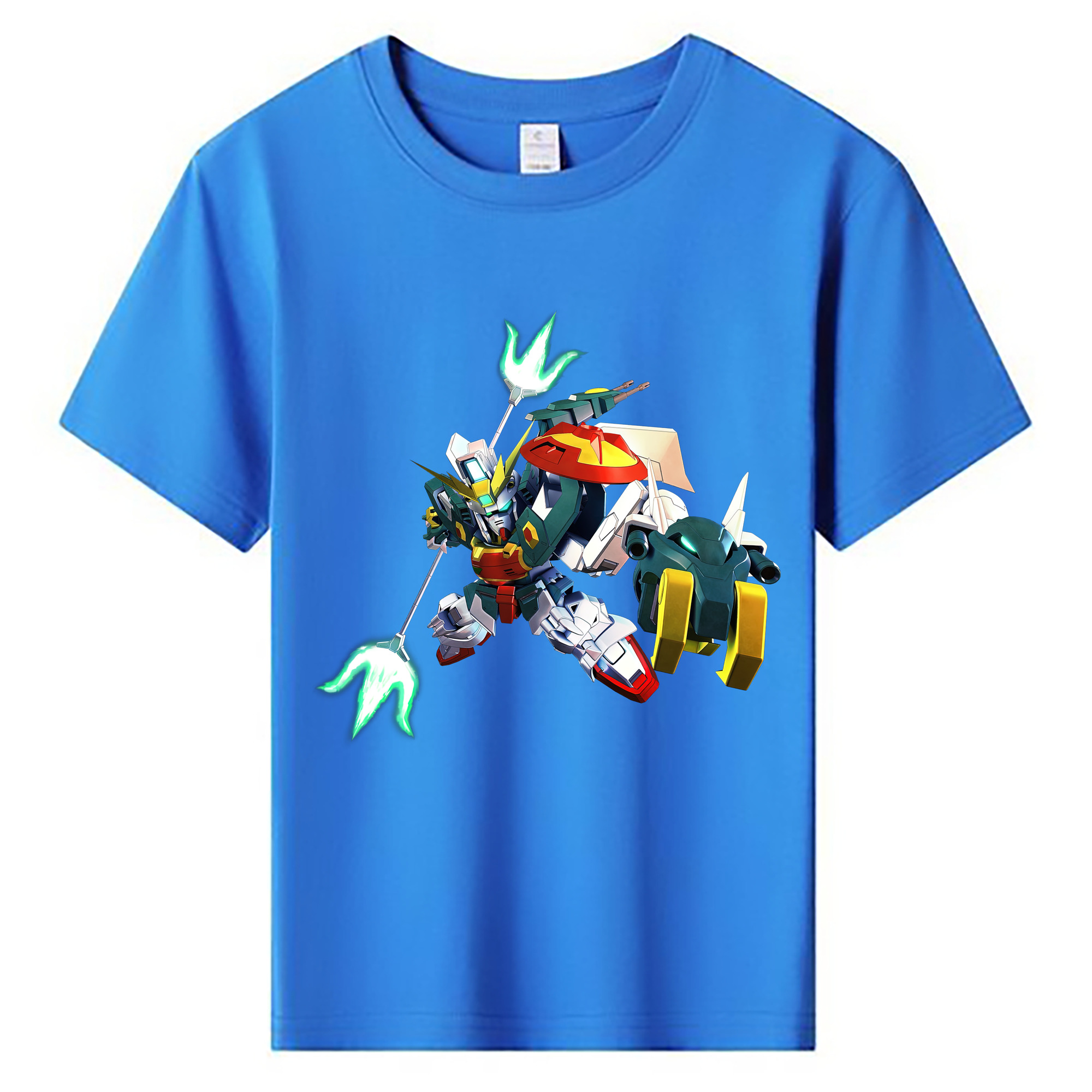 （画像用） 機動戦士ガンダム Mobile Suit Gundam 綿100％キッズTシャツ（フロントプリント）